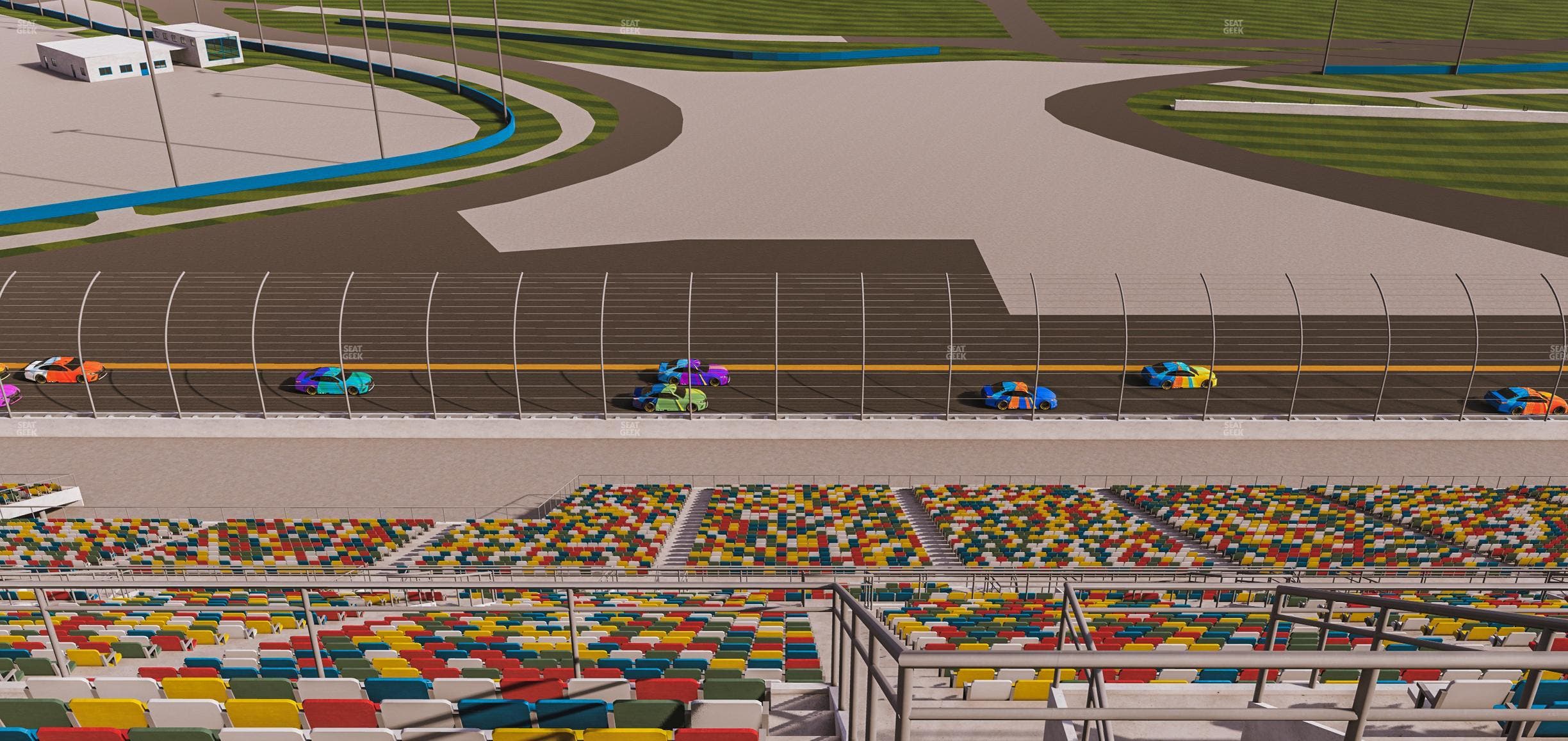 Daytona International Speedway - Section 487 Seat View