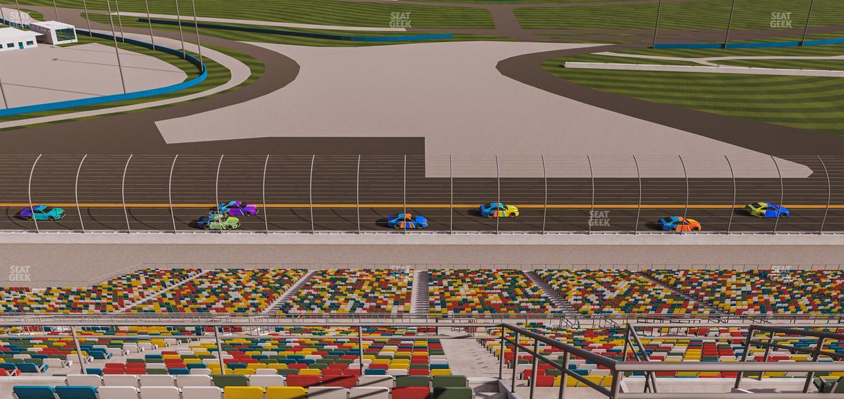 Daytona International Speedway - Section 489 Seat View