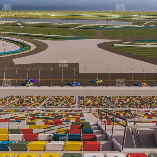 Daytona International Speedway - Section 489 Seat View