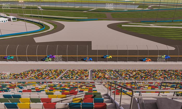 Daytona International Speedway - Section 489 Seat View