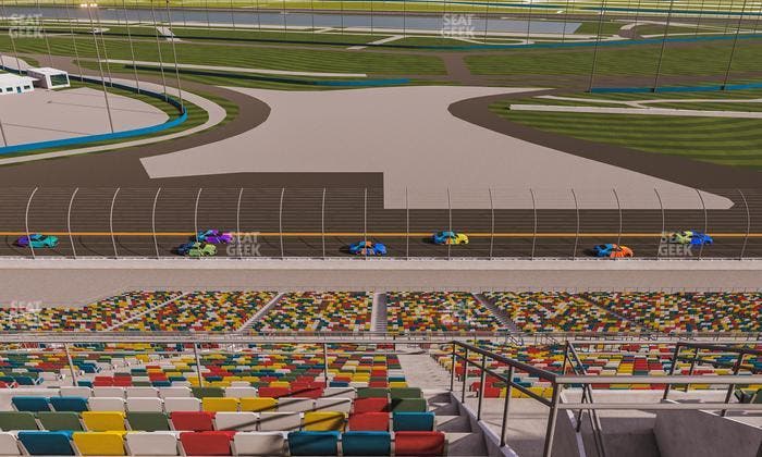 Daytona International Speedway - Section 489 Seat View