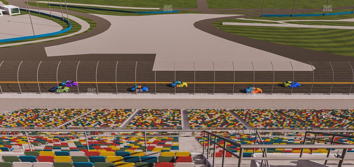 Daytona International Speedway - Section 490 Seat View
