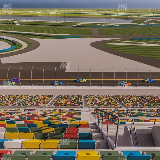 Daytona International Speedway - Section 490 Seat View