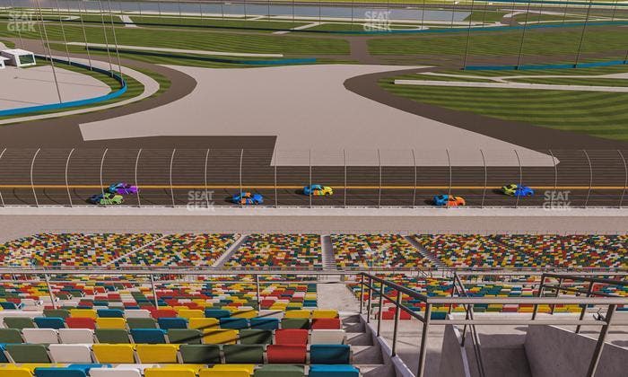 Daytona International Speedway - Section 490 Seat View