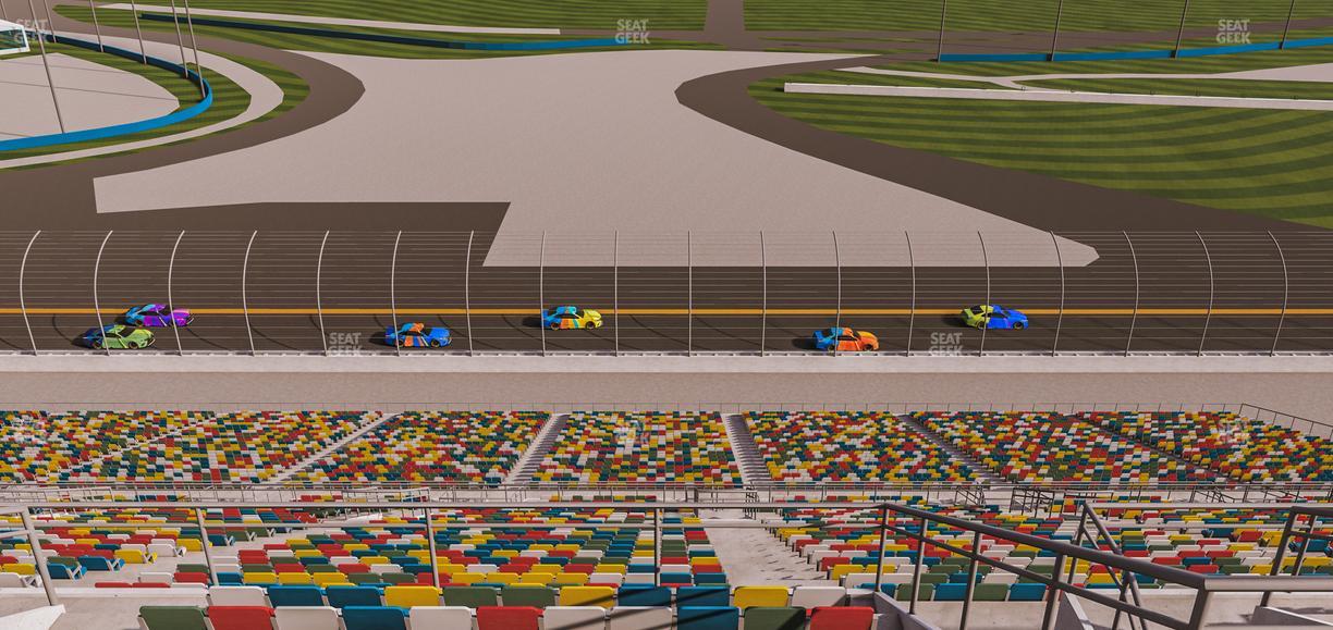 Daytona International Speedway - Section 491 Seat View