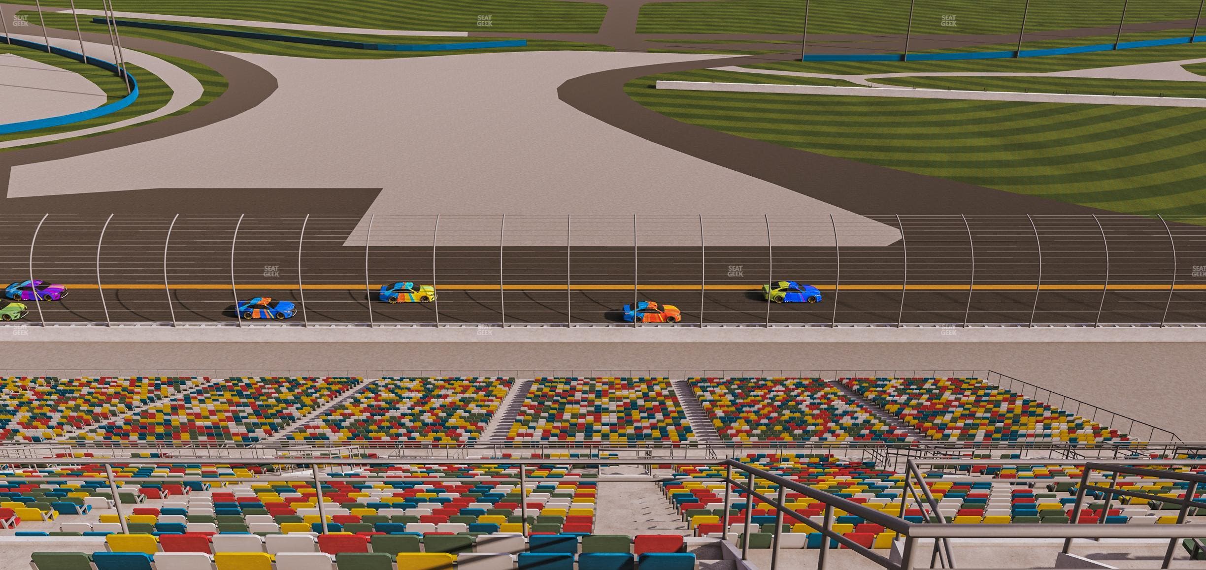 Daytona International Speedway - Section 492 Seat View