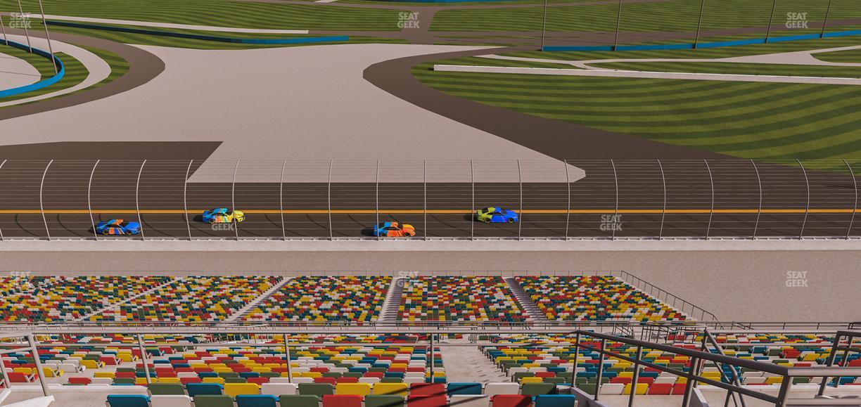Daytona International Speedway - Section 493 Seat View