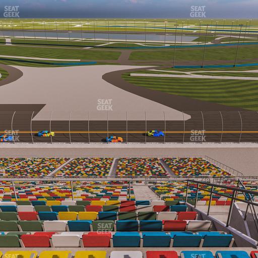Daytona International Speedway - Section 493 Seat View