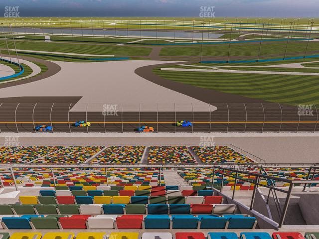 Daytona International Speedway - Section 493 Seat View