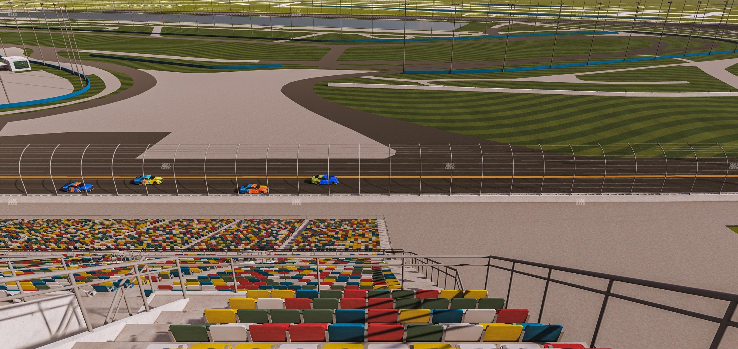 Daytona International Speedway - Section 495 Seat View