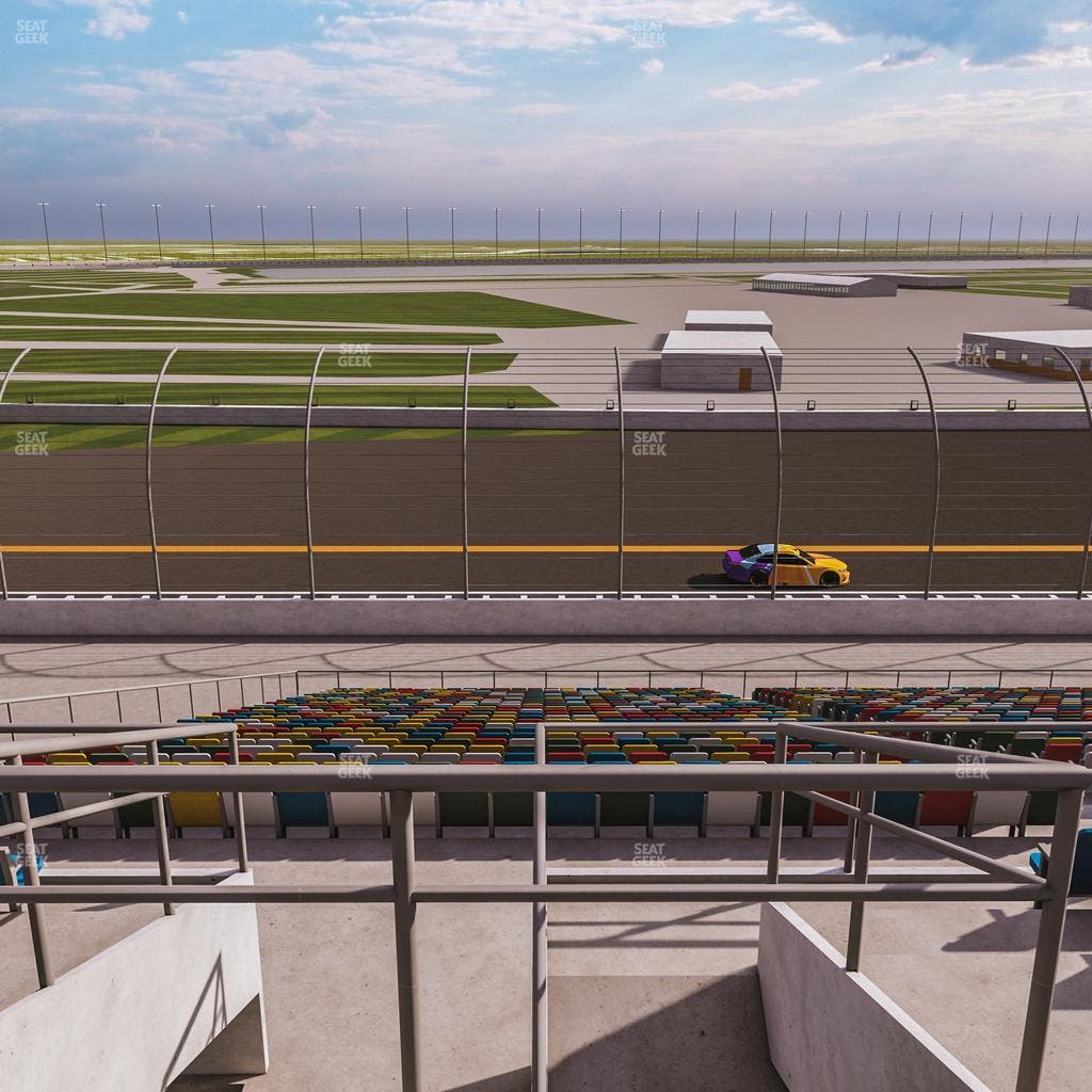 Daytona International Speedway - Section Back 108 Seat View
