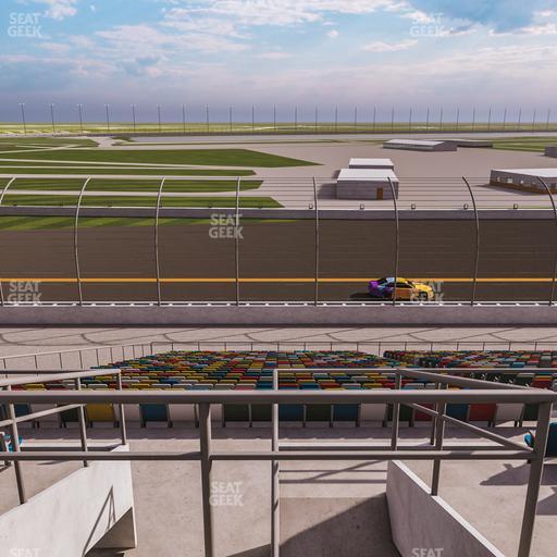 Daytona International Speedway - Section Back 108 Seat View