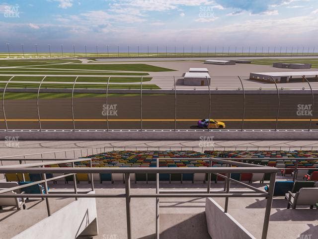 Daytona International Speedway - Section Back 108 Seat View