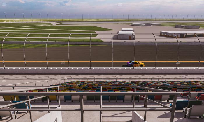 Daytona International Speedway - Section Back 108 Seat View