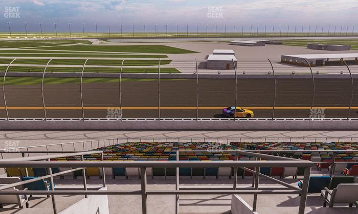 Daytona International Speedway - Section Back 108 Seat View