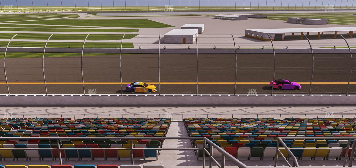 Daytona International Speedway - Section Back 109 Seat View