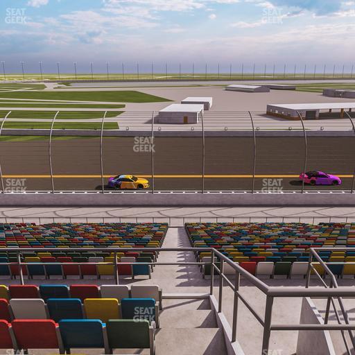 Daytona International Speedway - Section Back 109 Seat View