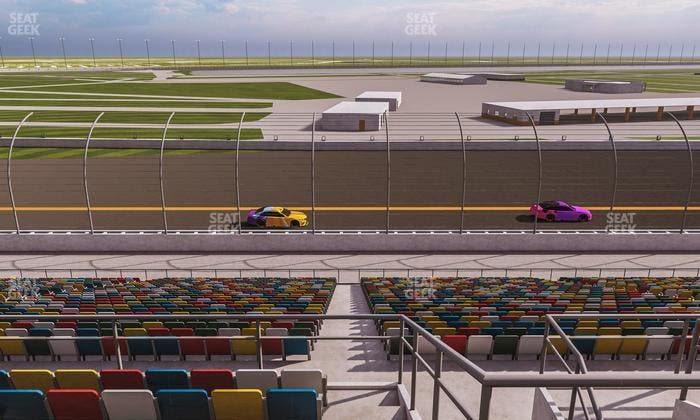 Daytona International Speedway - Section Back 109 Seat View
