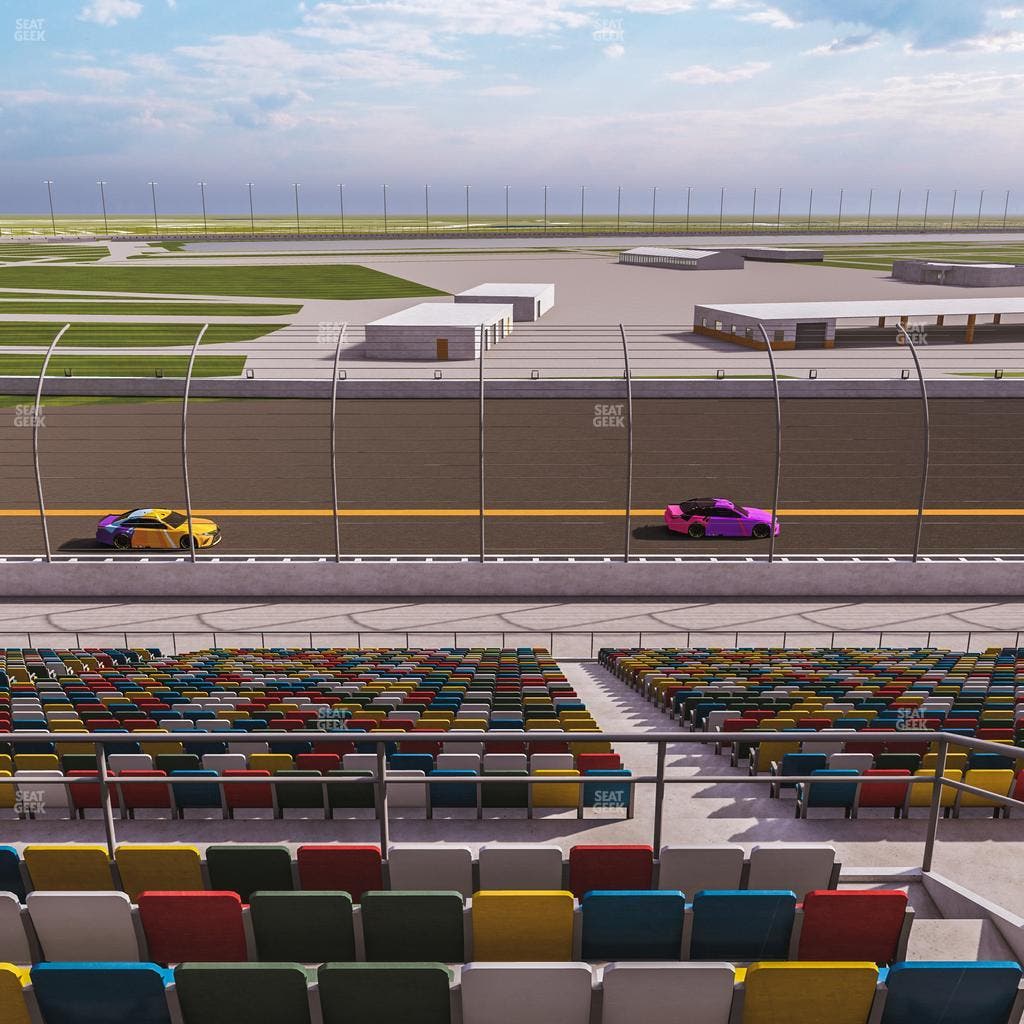 Daytona International Speedway - Section Back 110 Seat View