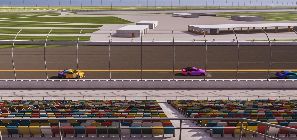 Daytona International Speedway - Section Back 110 Seat View