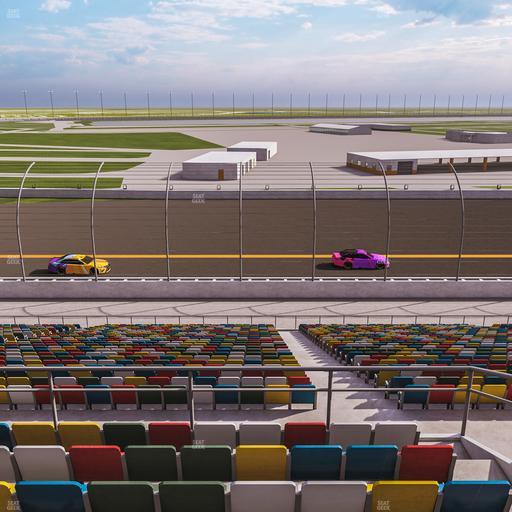 Daytona International Speedway - Section Back 110 Seat View