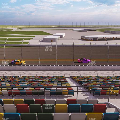 Daytona International Speedway - Section Back 110 Seat View