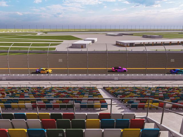 Daytona International Speedway - Section Back 110 Seat View Daytona International Speedway - Section Back 110 Seat View