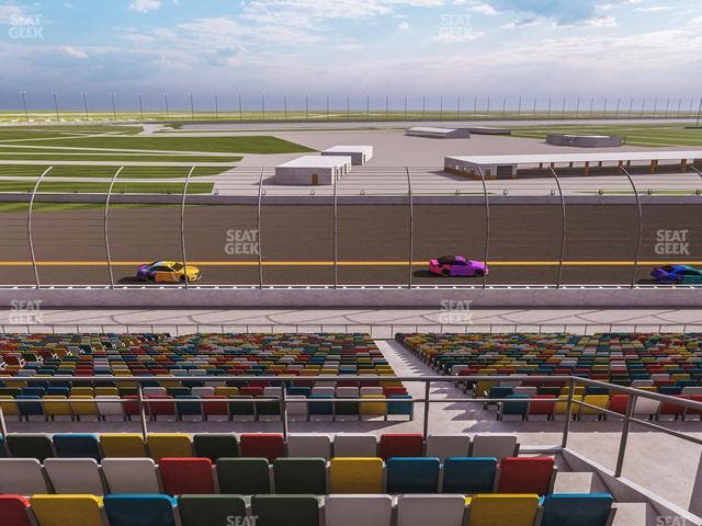 Daytona International Speedway - Section Back 110 Seat View