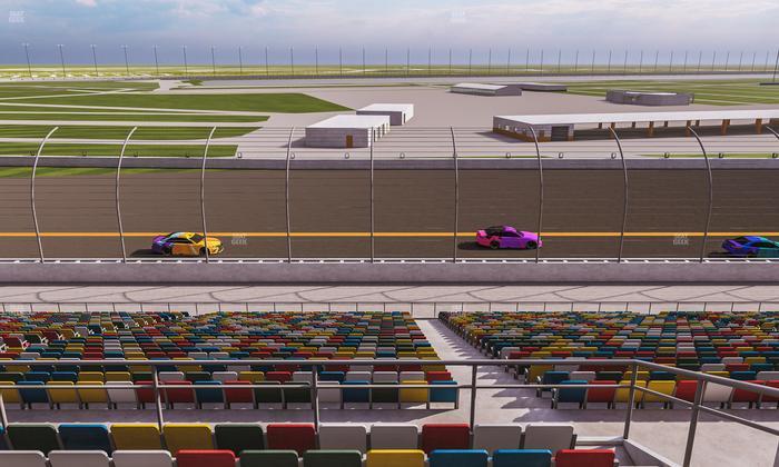 Daytona International Speedway - Section Back 110 Seat View