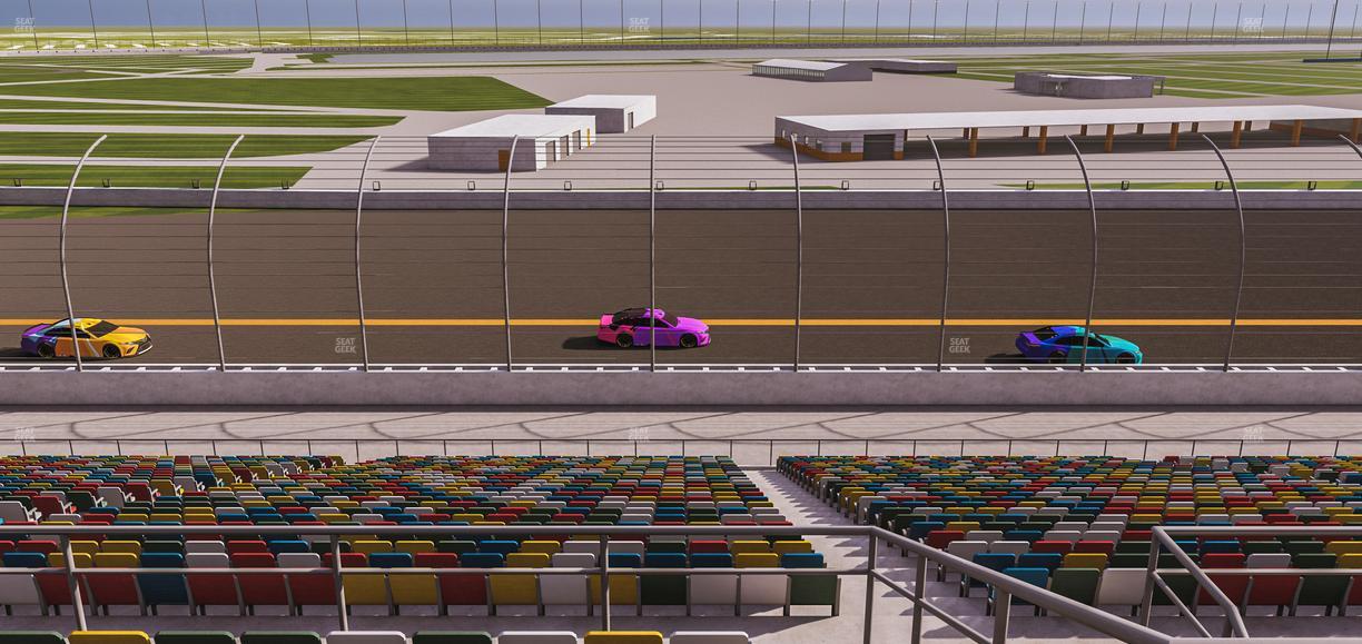 Daytona International Speedway - Section Back 111 Seat View