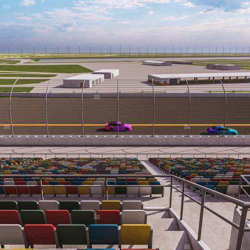 Daytona International Speedway - Section Back 111 Seat View