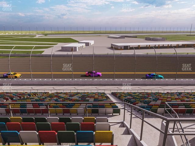 Daytona International Speedway - Section Back 111 Seat View