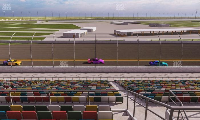 Daytona International Speedway - Section Back 111 Seat View