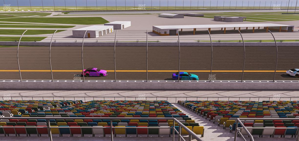 Daytona International Speedway - Section Back 112 Seat View