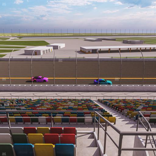 Daytona International Speedway - Section Back 112 Seat View