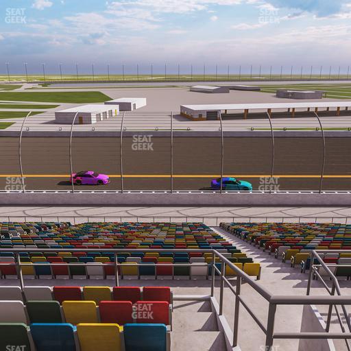 Daytona International Speedway - Section Back 112 Seat View