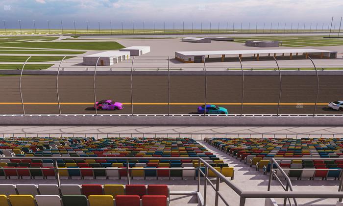 Daytona International Speedway - Section Back 112 Seat View