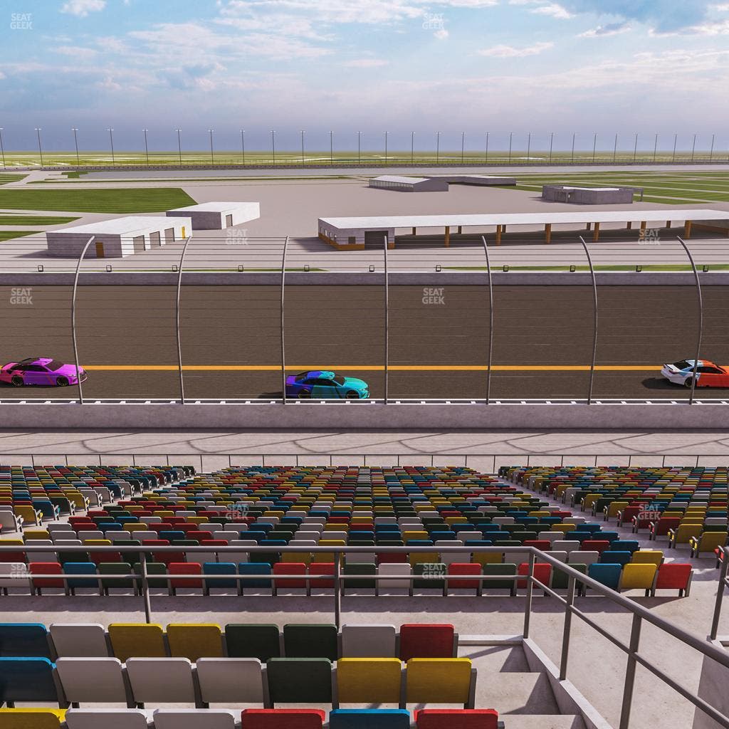 Daytona International Speedway - Section Back 113 Seat View