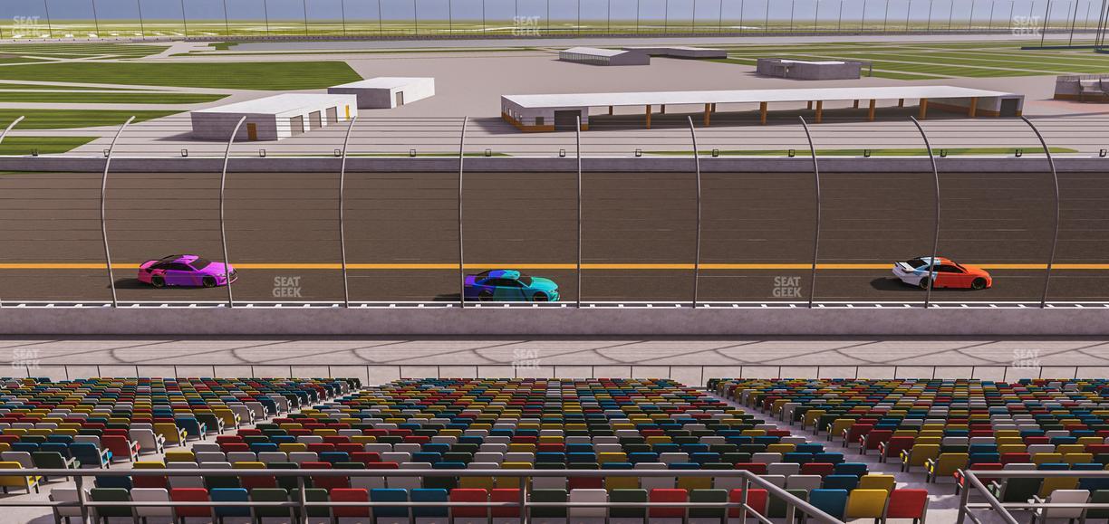 Daytona International Speedway - Section Back 113 Seat View