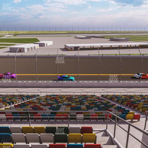Daytona International Speedway - Section Back 113 Seat View