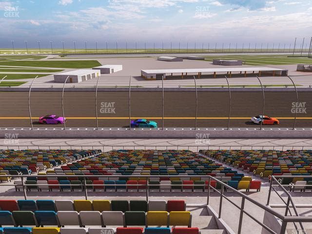 Daytona International Speedway - Section Back 113 Seat View