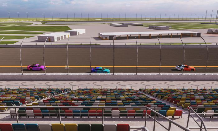 Daytona International Speedway - Section Back 113 Seat View