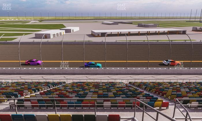 Daytona International Speedway - Section Back 113 Seat View