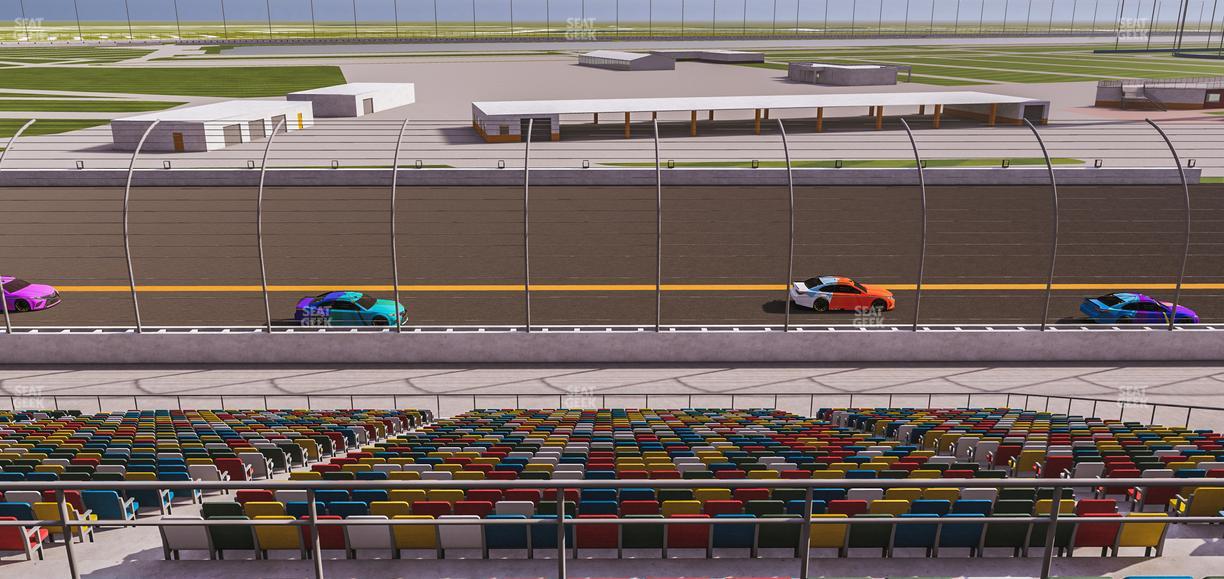 Daytona International Speedway - Section Back 114 Seat View