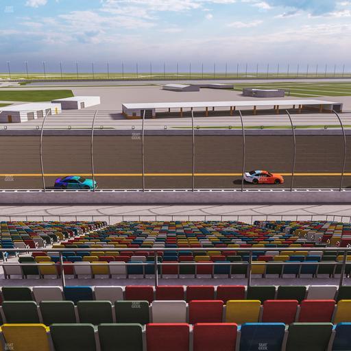 Daytona International Speedway - Section Back 114 Seat View