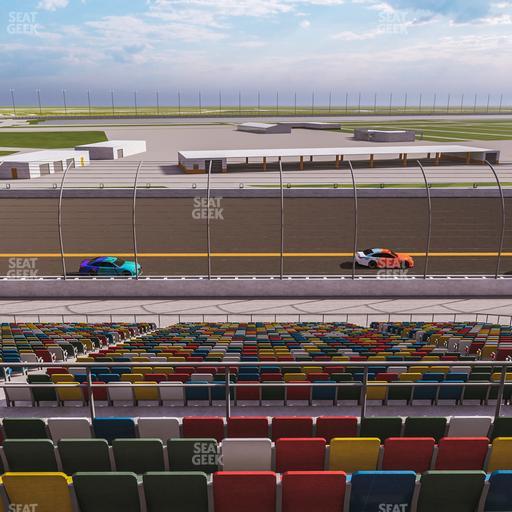 Daytona International Speedway - Section Back 114 Seat View