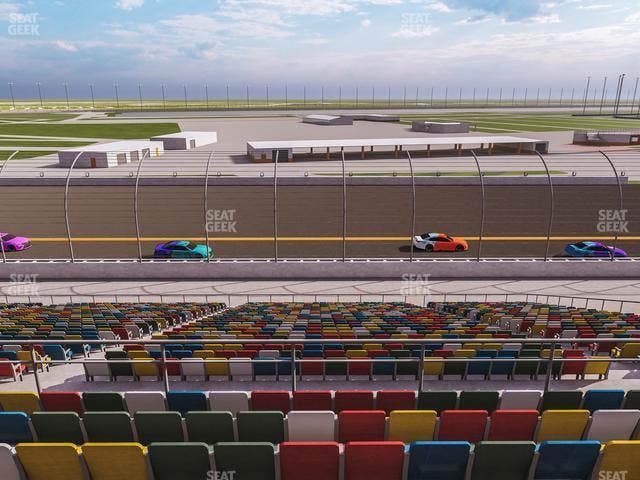 Daytona International Speedway - Section Back 114 Seat View