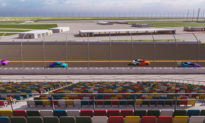 Daytona International Speedway - Section Back 114 Seat View