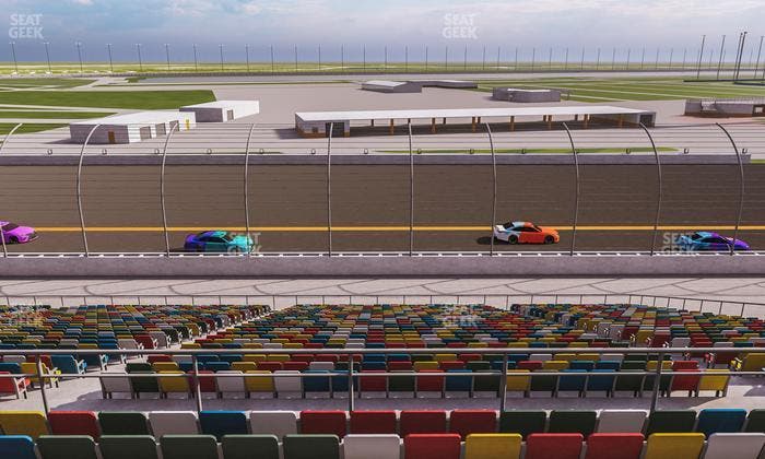 Daytona International Speedway - Section Back 114 Seat View