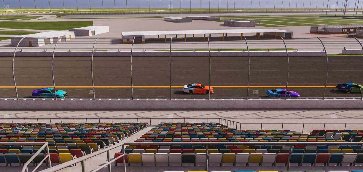 Daytona International Speedway - Section Back 115 Seat View